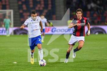 2022-10-08 - Fabio Quagliarella (Sampdoria) in action - BOLOGNA FC VS UC SAMPDORIA - ITALIAN SERIE A - SOCCER
