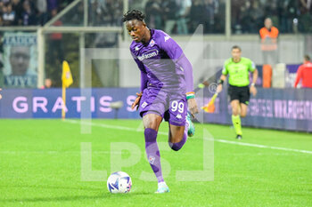 2022-10-10 - Fiorentina's Christian Kouame' - ACF FIORENTINA VS SS LAZIO - ITALIAN SERIE A - SOCCER