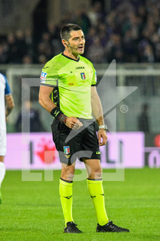 2022-10-10 - Referee Mr. Fabio Maresca from Napoli - ACF FIORENTINA VS SS LAZIO - ITALIAN SERIE A - SOCCER