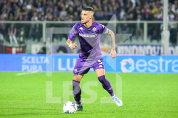 2022-10-10 - Fiorentina's Cristiano Biraghi - ACF FIORENTINA VS SS LAZIO - ITALIAN SERIE A - SOCCER