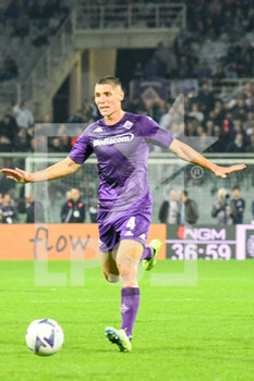 2022-10-10 - Fiorentina's Nikola Milenkovic - ACF FIORENTINA VS SS LAZIO - ITALIAN SERIE A - SOCCER