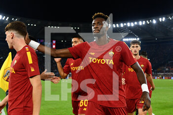 2022-10-09 - Tammy Abraham (AS Roma) during the Italian Football Championship League A 2022/2023 match between AS Roma vs US Lecce at the Olimpic Stadium in Rome  on 09 October 2022. - AS ROMA VS US LECCE - ITALIAN SERIE A - SOCCER