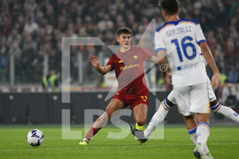 2022-10-09 - Paulo Dybala (AS Roma) during the Italian Football Championship League A 2022/2023 match between AS Roma vs US Lecce at the Olimpic Stadium in Rome  on 09 October 2022. - AS ROMA VS US LECCE - ITALIAN SERIE A - SOCCER