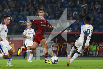 2022-10-09 - Paulo Dybala (AS Roma) during the Italian Football Championship League A 2022/2023 match between AS Roma vs US Lecce at the Olimpic Stadium in Rome on 09 October 2022. - AS ROMA VS US LECCE - ITALIAN SERIE A - SOCCER