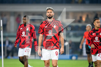 2022-10-16 - Milan's Olivier  Giroud portrait - HELLAS VERONA FC VS AC MILAN - ITALIAN SERIE A - SOCCER