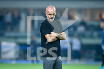 2022-10-16 - Milan's Head Coach Stefano Pioli portrait - HELLAS VERONA FC VS AC MILAN - ITALIAN SERIE A - SOCCER