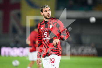 2022-10-16 - Milan's Theo Hernandez portrait - HELLAS VERONA FC VS AC MILAN - ITALIAN SERIE A - SOCCER