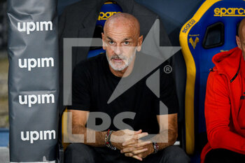 2022-10-16 - Milan's Head Coach Stefano Pioli portrait - HELLAS VERONA FC VS AC MILAN - ITALIAN SERIE A - SOCCER