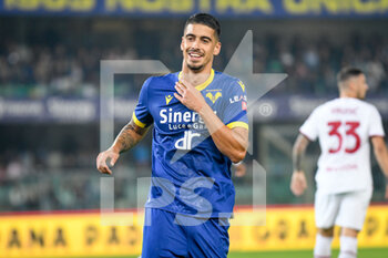2022-10-16 - Verona's Fabio Depaoli happiness - HELLAS VERONA FC VS AC MILAN - ITALIAN SERIE A - SOCCER