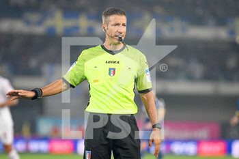 2022-10-16 - The referee of the match Davide Massa - HELLAS VERONA FC VS AC MILAN - ITALIAN SERIE A - SOCCER