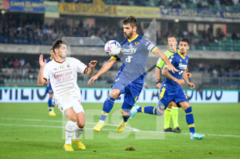 2022-10-16 - Verona's Miguel Veloso in action - HELLAS VERONA FC VS AC MILAN - ITALIAN SERIE A - SOCCER