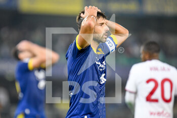 2022-10-16 - Verona's Miguel Veloso reacts - HELLAS VERONA FC VS AC MILAN - ITALIAN SERIE A - SOCCER