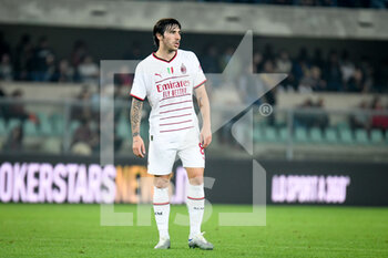 2022-10-16 - Milan's Sandro Tonali portrait - HELLAS VERONA FC VS AC MILAN - ITALIAN SERIE A - SOCCER
