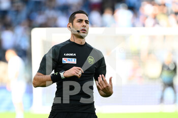 2022-10-16 - Andrea Colombo referee during the Italian Football Championship League A 2022/2023 match between SS Lazio vs Udinese Calcio at the Olimpic Stadium in Rome on 16 October 2022. - SS LAZIO VS UDINESE CALCIO - ITALIAN SERIE A - SOCCER