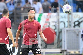 2022-10-16 - Enzo Ebosse (Udinese Calcio) during the Italian Football Championship League A 2022/2023 match between SS Lazio vs Udinese Calcio at the Olimpic Stadium in Rome on 16 October 2022. - SS LAZIO VS UDINESE CALCIO - ITALIAN SERIE A - SOCCER