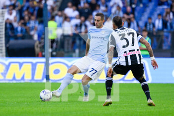 2022-10-16 - Adam Marusic (SS Lazio) during the Italian Football Championship League A 2022/2023 match between SS Lazio vs Udinese Calcio at the Olimpic Stadium in Rome on 16 October 2022. - SS LAZIO VS UDINESE CALCIO - ITALIAN SERIE A - SOCCER