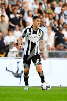 2022-10-16 - Nehuen Perez (Udinese Calcio) during the Italian Football Championship League A 2022/2023 match between SS Lazio vs Udinese Calcio at the Olimpic Stadium in Rome on 16 October 2022. - SS LAZIO VS UDINESE CALCIO - ITALIAN SERIE A - SOCCER