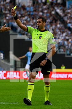 2022-10-16 - Andrea Colombo referee during the Italian Football Championship League A 2022/2023 match between SS Lazio vs Udinese Calcio at the Olimpic Stadium in Rome on 16 October 2022. - SS LAZIO VS UDINESE CALCIO - ITALIAN SERIE A - SOCCER