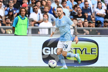 2022-10-16 - Manuel Lazzari (SS Lazio) during the Italian Football Championship League A 2022/2023 match between SS Lazio vs Udinese Calcio at the Olimpic Stadium in Rome on 16 October 2022. - SS LAZIO VS UDINESE CALCIO - ITALIAN SERIE A - SOCCER