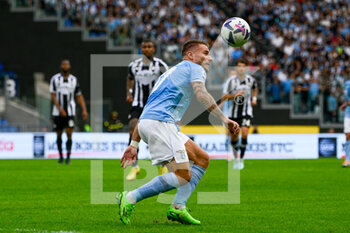 2022-10-16 - Ciro Immobile (SS Lazio) during the Italian Football Championship League A 2022/2023 match between SS Lazio vs Udinese Calcio at the Olimpic Stadium in Rome on 16 October 2022. - SS LAZIO VS UDINESE CALCIO - ITALIAN SERIE A - SOCCER