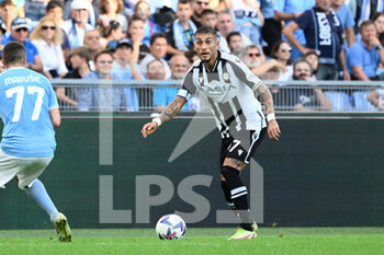 2022-10-16 - Roberto Pereyra (Udinese Calcio) during the Italian Football Championship League A 2022/2023 match between SS Lazio vs Udinese Calcio at the Olimpic Stadium in Rome on 16 October 2022. - SS LAZIO VS UDINESE CALCIO - ITALIAN SERIE A - SOCCER
