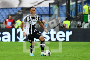 2022-10-16 - Enzo Ebosse (Udinese Calcio) during the Italian Football Championship League A 2022/2023 match between SS Lazio vs Udinese Calcio at the Olimpic Stadium in Rome on 16 October 2022. - SS LAZIO VS UDINESE CALCIO - ITALIAN SERIE A - SOCCER