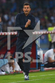 2022-10-16 - Thiago Motta Manager of Bologna FC   during the Serie A match between US Salernitana 1919 and Hellas Verona FC  at Stadio Arechi   - SSC NAPOLI VS BOLOGNA FC - ITALIAN SERIE A - SOCCER