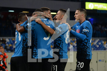 2022-10-16 - Juan Jesus of SSC Napoli  celebrate with teammates  during the Serie A match between US Salernitana 1919 and Hellas Verona FC  at Stadio Arechi   - SSC NAPOLI VS BOLOGNA FC - ITALIAN SERIE A - SOCCER