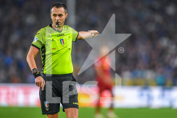 2022-10-17 - The Referee of the match Marco Di Bello
 to Brindisi - UC SAMPDORIA VS AS ROMA - ITALIAN SERIE A - SOCCER