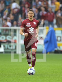 2022-10-15 - Sasa Lukic (Torino FC) during warmup - TORINO FC VS JUVENTUS FC - ITALIAN SERIE A - SOCCER
