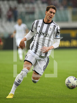 2022-10-15 - Dusan Vlahovic (Juventus FC) - TORINO FC VS JUVENTUS FC - ITALIAN SERIE A - SOCCER