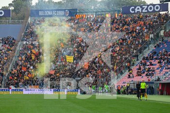 2022-10-23 - Us Lecce supporters - BOLOGNA FC VS US LECCE - ITALIAN SERIE A - SOCCER