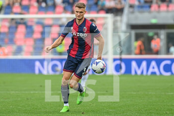 2022-10-23 - Stefan Posch (Bologna Fc) in action - BOLOGNA FC VS US LECCE - ITALIAN SERIE A - SOCCER