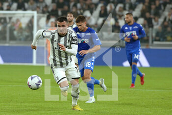 2022-10-21 - Filip Kostic (Juventus FC) running towards the ball - JUVENTUS FC VS EMPOLI FC - ITALIAN SERIE A - SOCCER