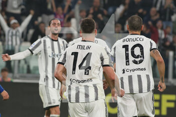 2022-10-21 - Adrien Rabiot (Juventus FC) celebrates the goal - JUVENTUS FC VS EMPOLI FC - ITALIAN SERIE A - SOCCER