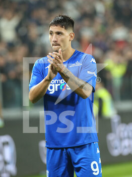 2022-10-21 - Martin Satriano (Empoli FC) clapping his hands - JUVENTUS FC VS EMPOLI FC - ITALIAN SERIE A - SOCCER
