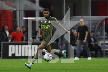 2022-10-22 - Junior Messias of AC Milan in action during the Serie A 2022/23 football match between AC Milan and AC Monza at Giuseppe Meazza Stadium, Milan, Italy on October 22, 2022 - AC MILAN VS AC MONZA - ITALIAN SERIE A - SOCCER