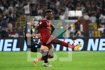 2022-10-23 - Tammy Abraham (AS Roma) during the Italian Football Championship League A 2022/2023 match between AS Roma vs SSC Napoli at the Olimpic Stadium in Rome  on 23 October 2022. - AS ROMA VS SSC NAPOLI - ITALIAN SERIE A - SOCCER