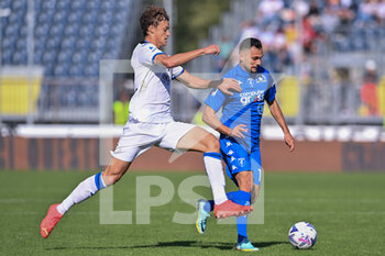 2022-10-30 - Nedim Bajrami (Empoli FC) and Giorgio Scalvini (Atalanta BC) - EMPOLI FC VS ATALANTA BC - ITALIAN SERIE A - SOCCER