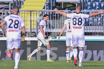 2022-10-30 - Hans Hateboer (Atalanta BC) celebrates after scoring a goal - EMPOLI FC VS ATALANTA BC - ITALIAN SERIE A - SOCCER