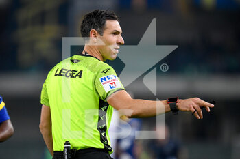 2022-10-31 - The referee Juan Luca Sacchi portrait - HELLAS VERONA FC VS AS ROMA - ITALIAN SERIE A - SOCCER