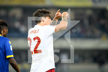 2022-10-31 - Roma's Nicolò Zaniolo asking for substitution - HELLAS VERONA FC VS AS ROMA - ITALIAN SERIE A - SOCCER