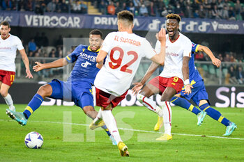 2022-10-31 - Roma's Stephan El Shaarawy scores a goal - HELLAS VERONA FC VS AS ROMA - ITALIAN SERIE A - SOCCER