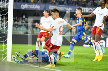 2022-10-31 - Roma's Stephan El Shaarawy scores a goal - HELLAS VERONA FC VS AS ROMA - ITALIAN SERIE A - SOCCER