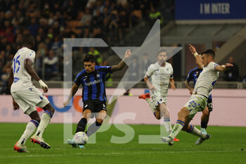 2022-10-29 - Joaquin Correa of FC Internazionale scores a goal during Serie A 2022/23 football match between FC Internazionale and UC Sampdoria at Giuseppe Meazza Stadium, Milan, Italy on October 29, 2022 - INTER - FC INTERNAZIONALE VS UC SAMPDORIA - ITALIAN SERIE A - SOCCER