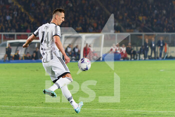 2022-10-29 - Arkadiusz Milik (Juventus) - US LECCE VS JUVENTUS FC - ITALIAN SERIE A - SOCCER