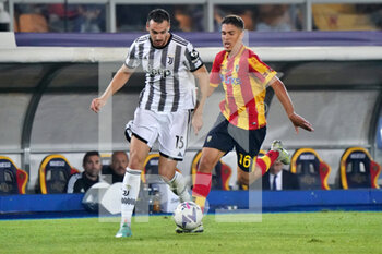 2022-10-29 - Federico Gatti (Juventus) and Joan Gonzalez (US Lecce) - US LECCE VS JUVENTUS FC - ITALIAN SERIE A - SOCCER