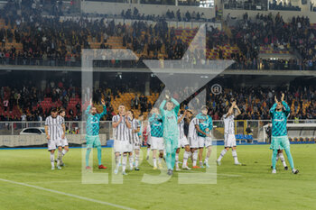 2022-10-29 - Juventus greets the fans - US LECCE VS JUVENTUS FC - ITALIAN SERIE A - SOCCER