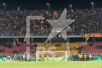 2022-10-29 - US Lecce greets the fans - US LECCE VS JUVENTUS FC - ITALIAN SERIE A - SOCCER