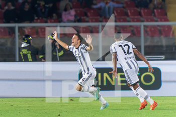 2022-10-29 - nicolò Fagioli (Juventus) celebrates after scoring a goal - US LECCE VS JUVENTUS FC - ITALIAN SERIE A - SOCCER